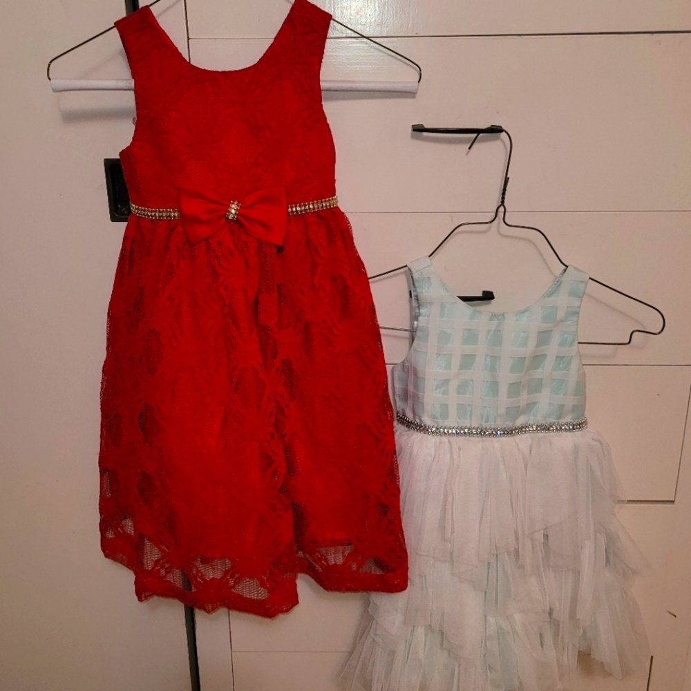 American Princess 2 lot Bundle Holiday's party wedding dresses sz 4